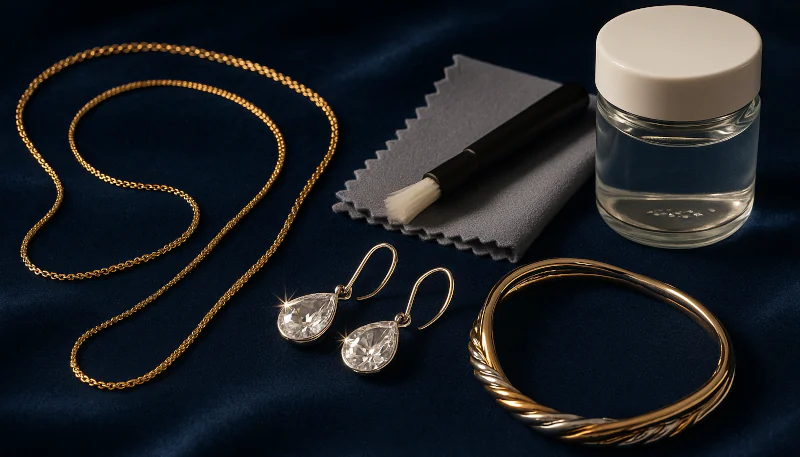 Cómo Cuidar sus Joyas de Oro y Plata